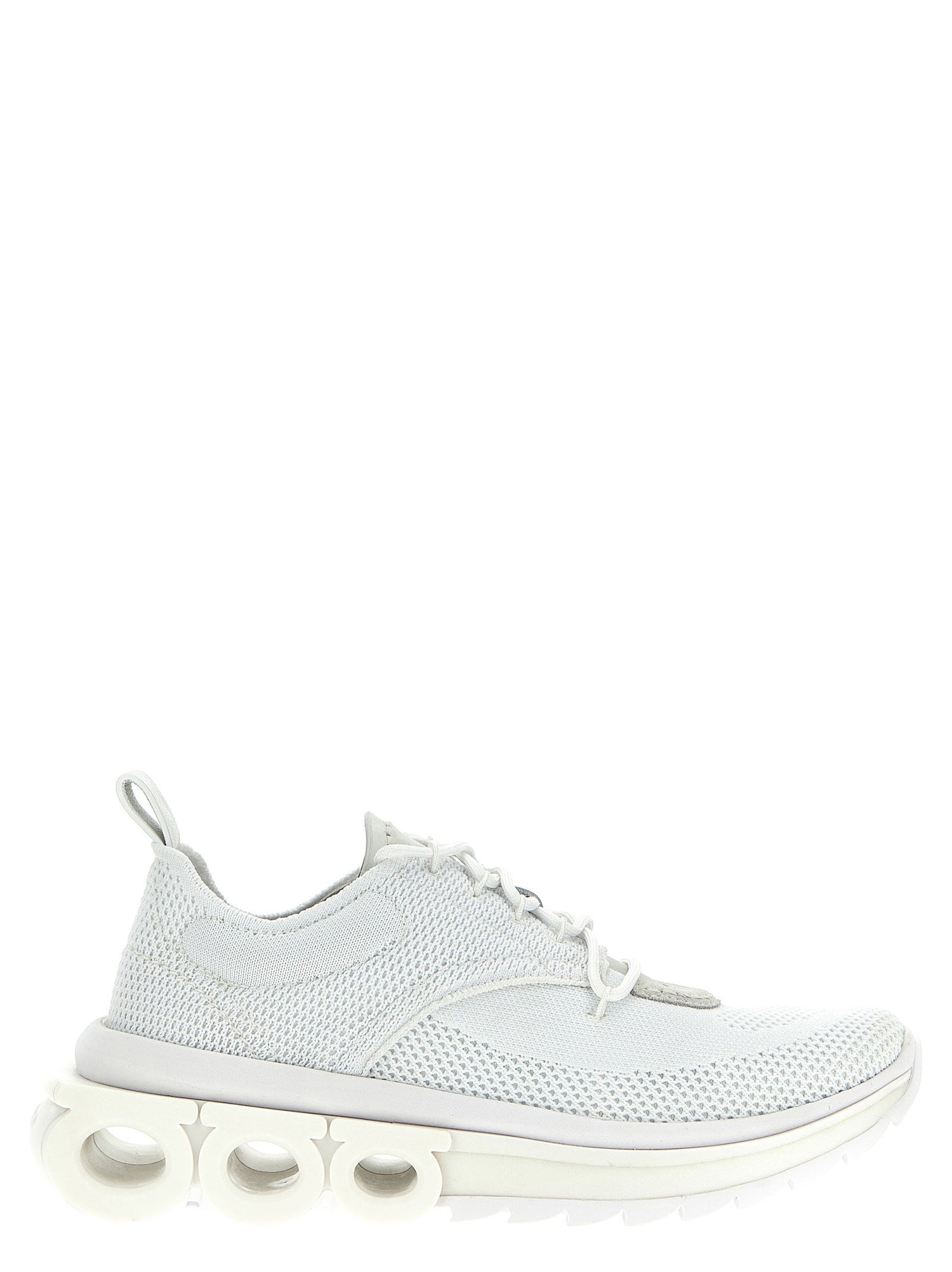 Ferragamo Mina Sneakers White