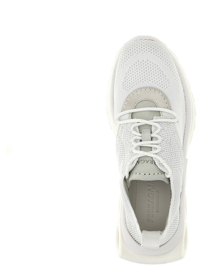 Ferragamo Mina Sneakers White