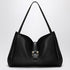 Ferragamo Large Black Leather Tote Bag Black