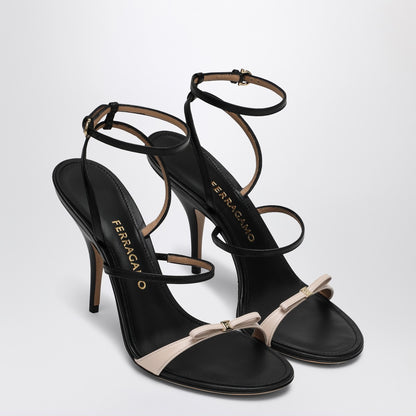 Ferragamo Ariel 95 High Heel Sandals Black