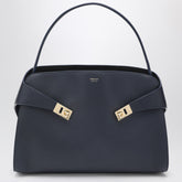 Ferragamo Medium Hug Soft Leather Bag Blue