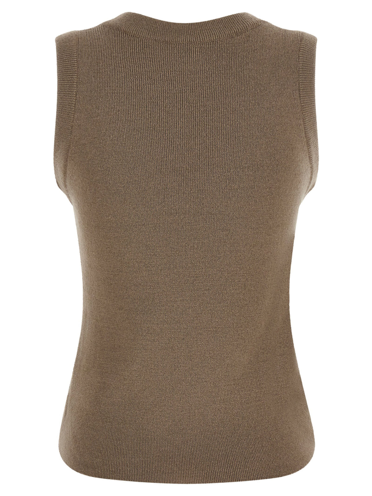 Giuseppe Di Morabito Jewel Brooch Top Beige
