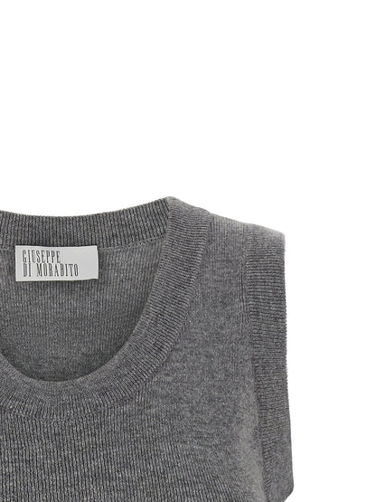 Giuseppe Di Morabito Jewel Brooch Top Gray
