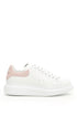 Alexander McQueen oversized sneakers white pink