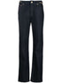 MMK Straight-Leg Chain-Detail Jeans Blue