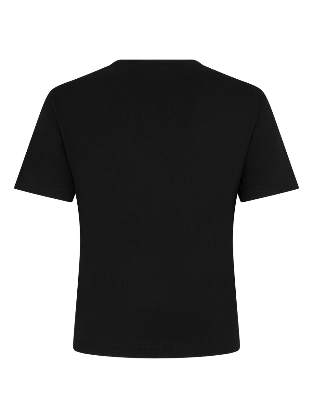 Dsquared2 Heart-Appliqué Cotton T-Shirt Black black