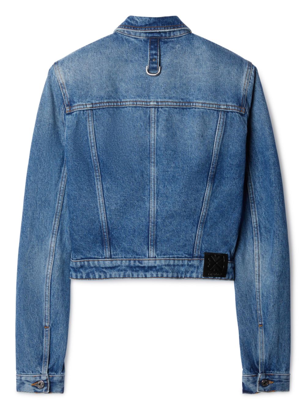 Veste en jean bleu