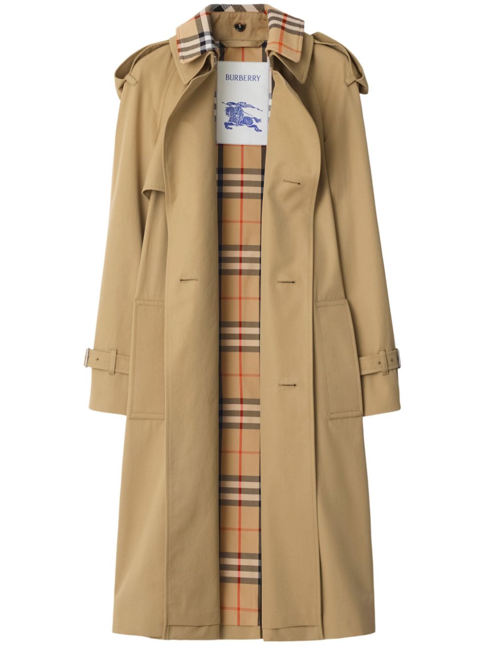 Mid-Length Trench Coat