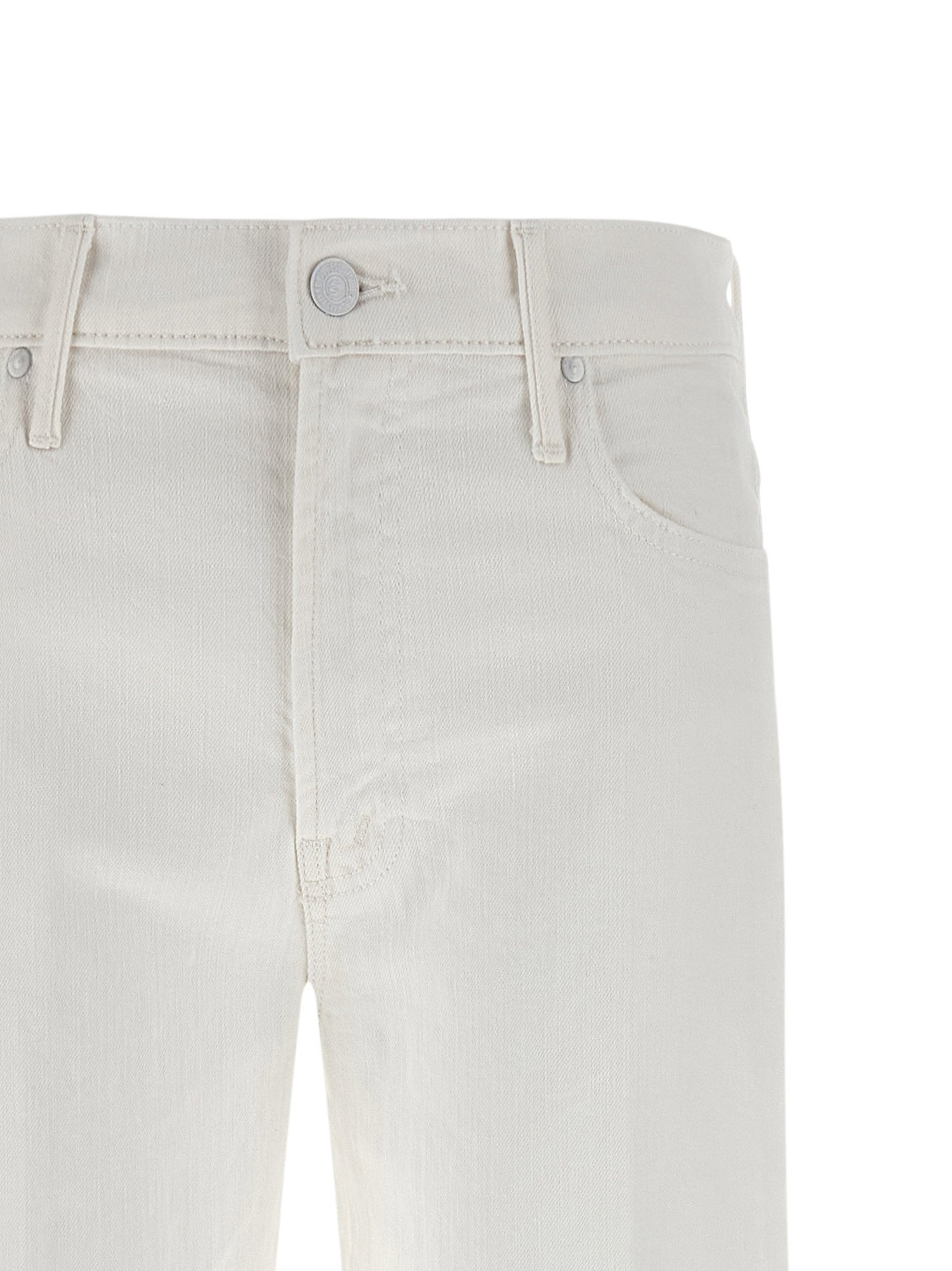 Mother The Kick It Jeans White