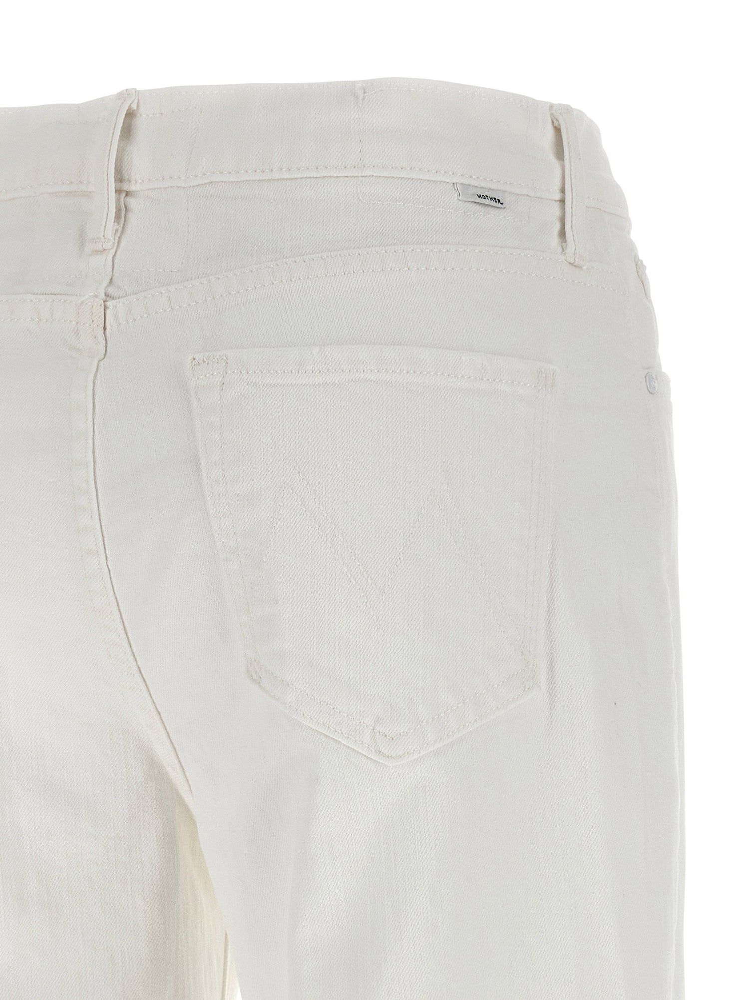 Mother The Kick It Jeans White