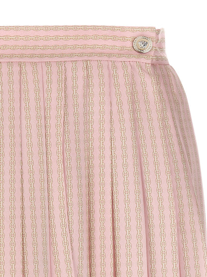 Versace Treasure Skirt Pink