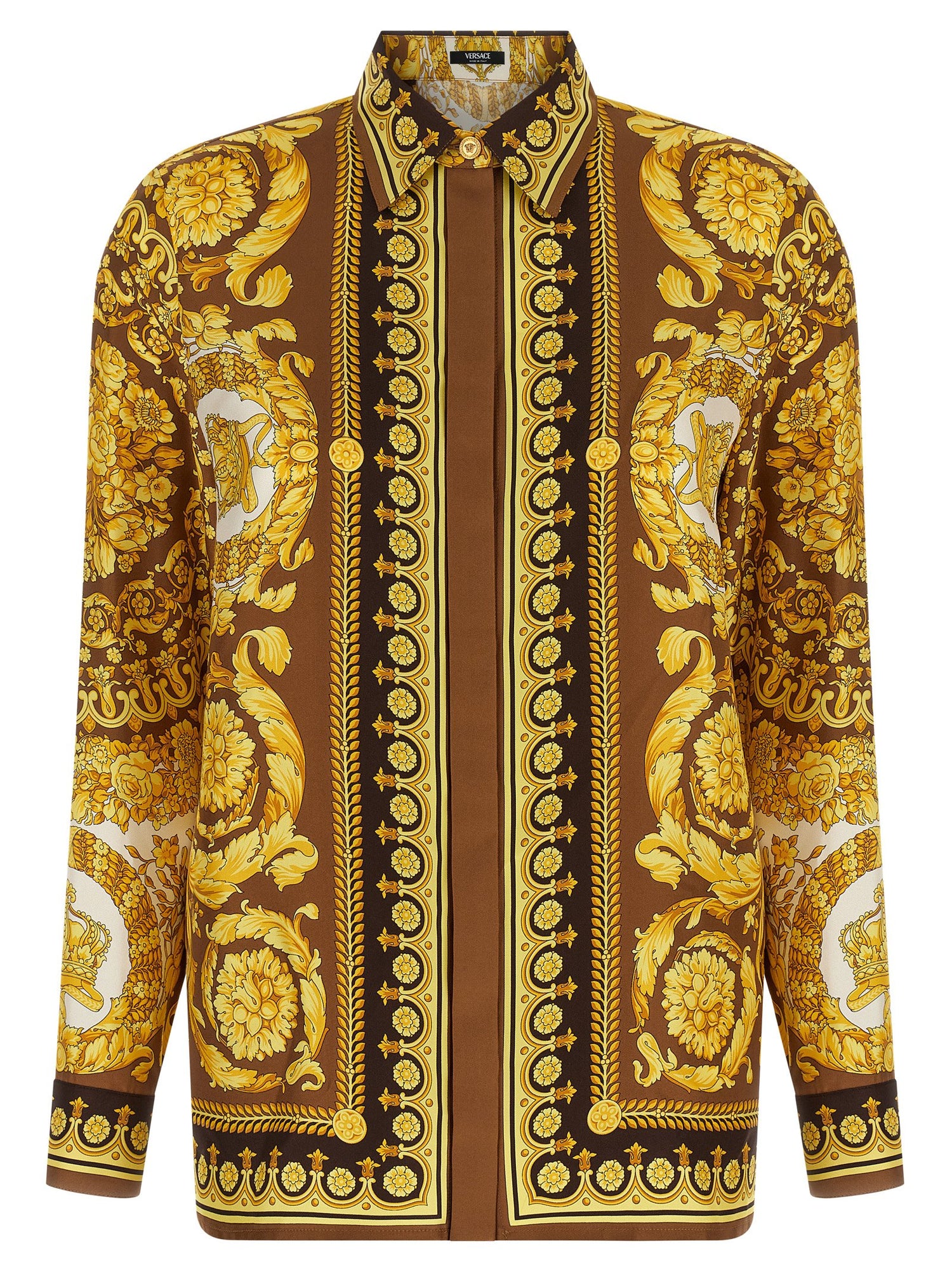 Versace Barocco Shirt Gold