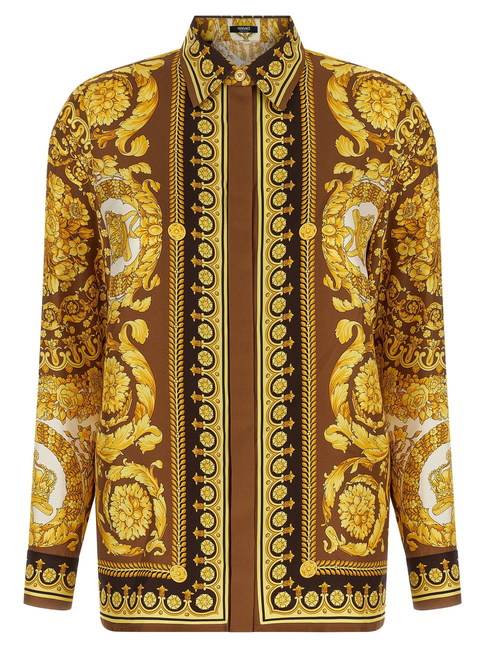 Versace Barocco Shirt Gold