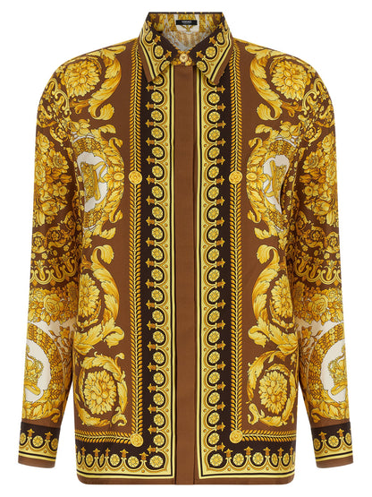 Versace Barocco Shirt Gold