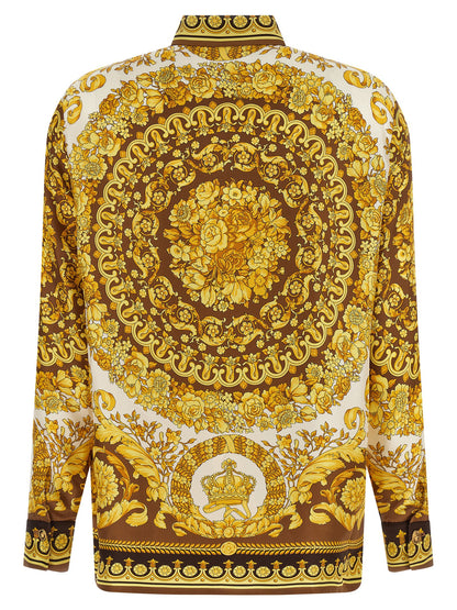 Versace Barocco Shirt Gold