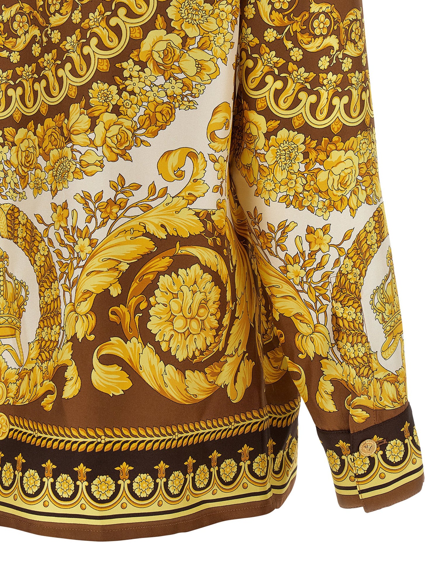 Versace Barocco Shirt Gold