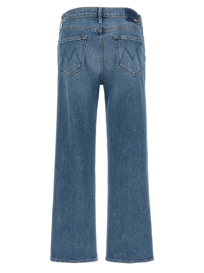 Mother The Kick It Ankle Jeans Blue