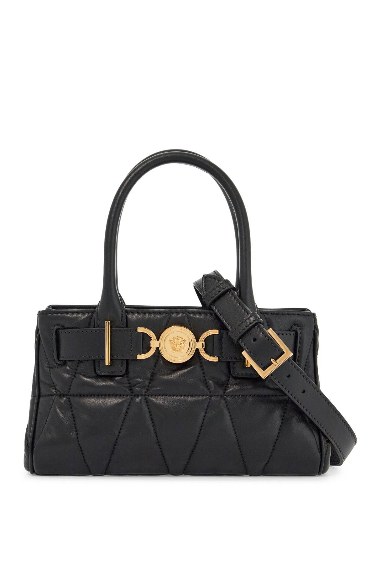 Quilted medusa handbag