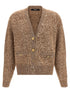 Versace Medusa 95 Button Cardigan Beige