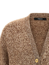 Versace Medusa 95 Button Cardigan Beige