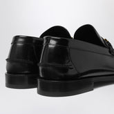 Versace Medusa 95 Leather Loafers Black