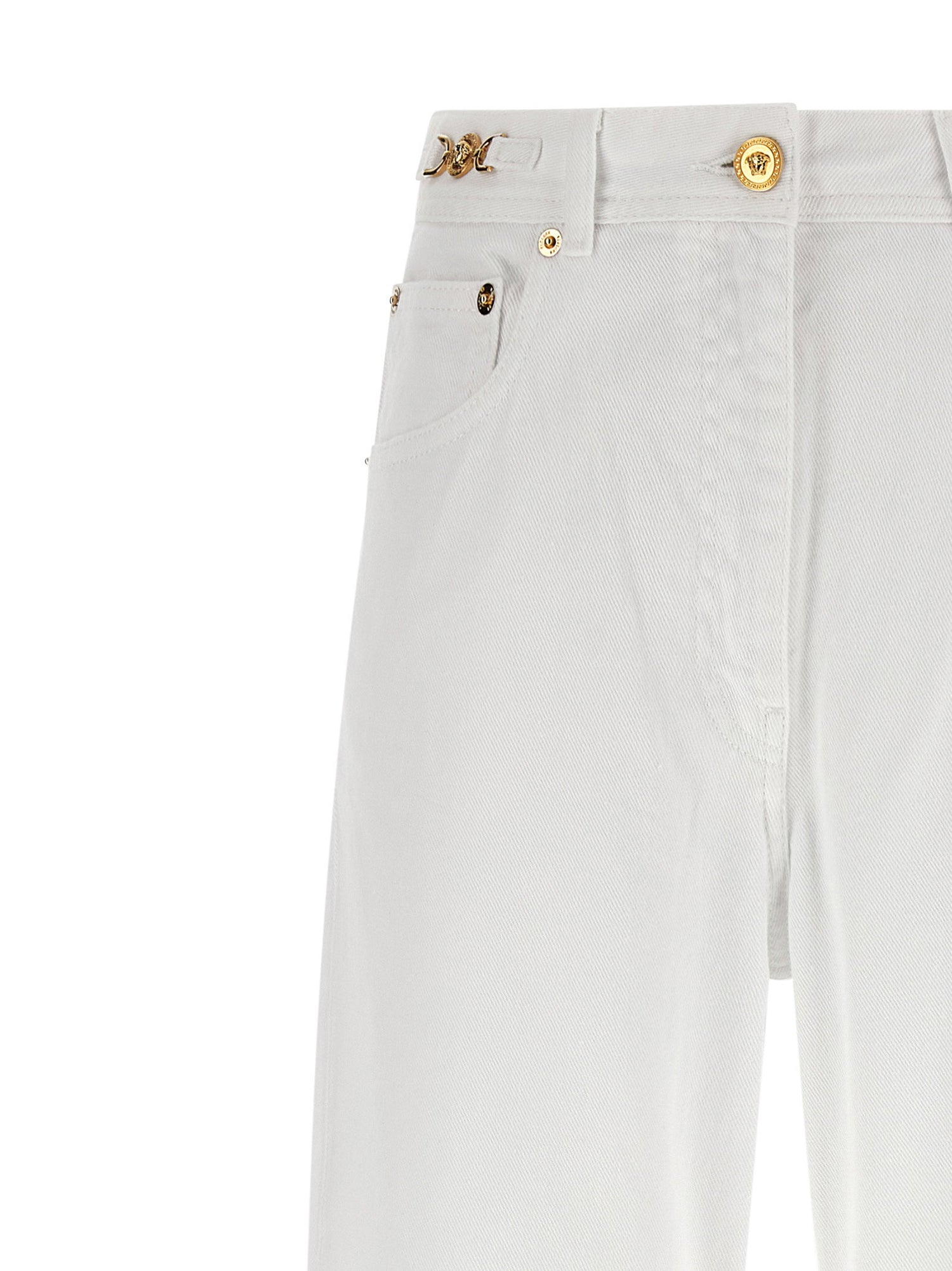 Versace Medusa 95 Jeans White