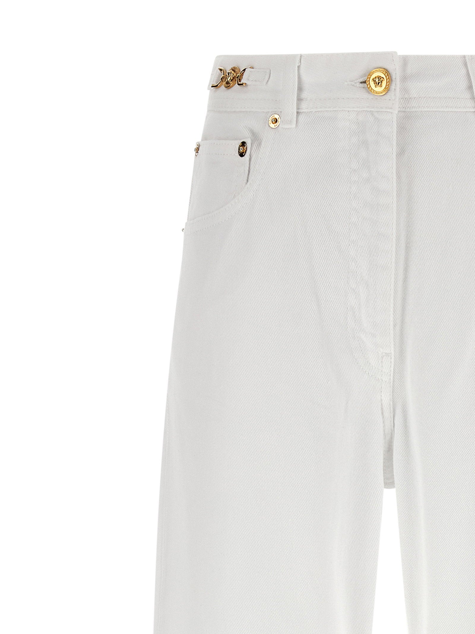 Versace Medusa 95 Jeans White
