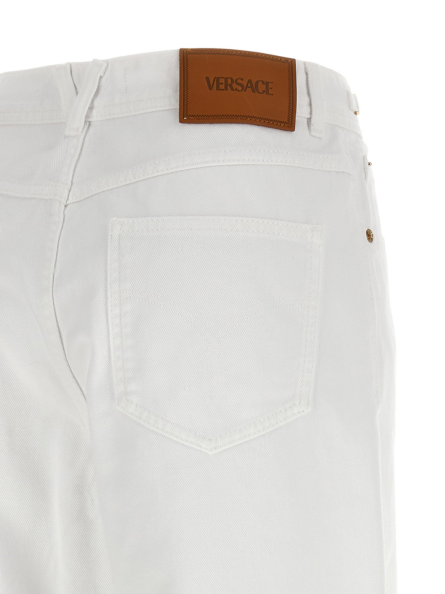 Versace Medusa 95 Jeans White