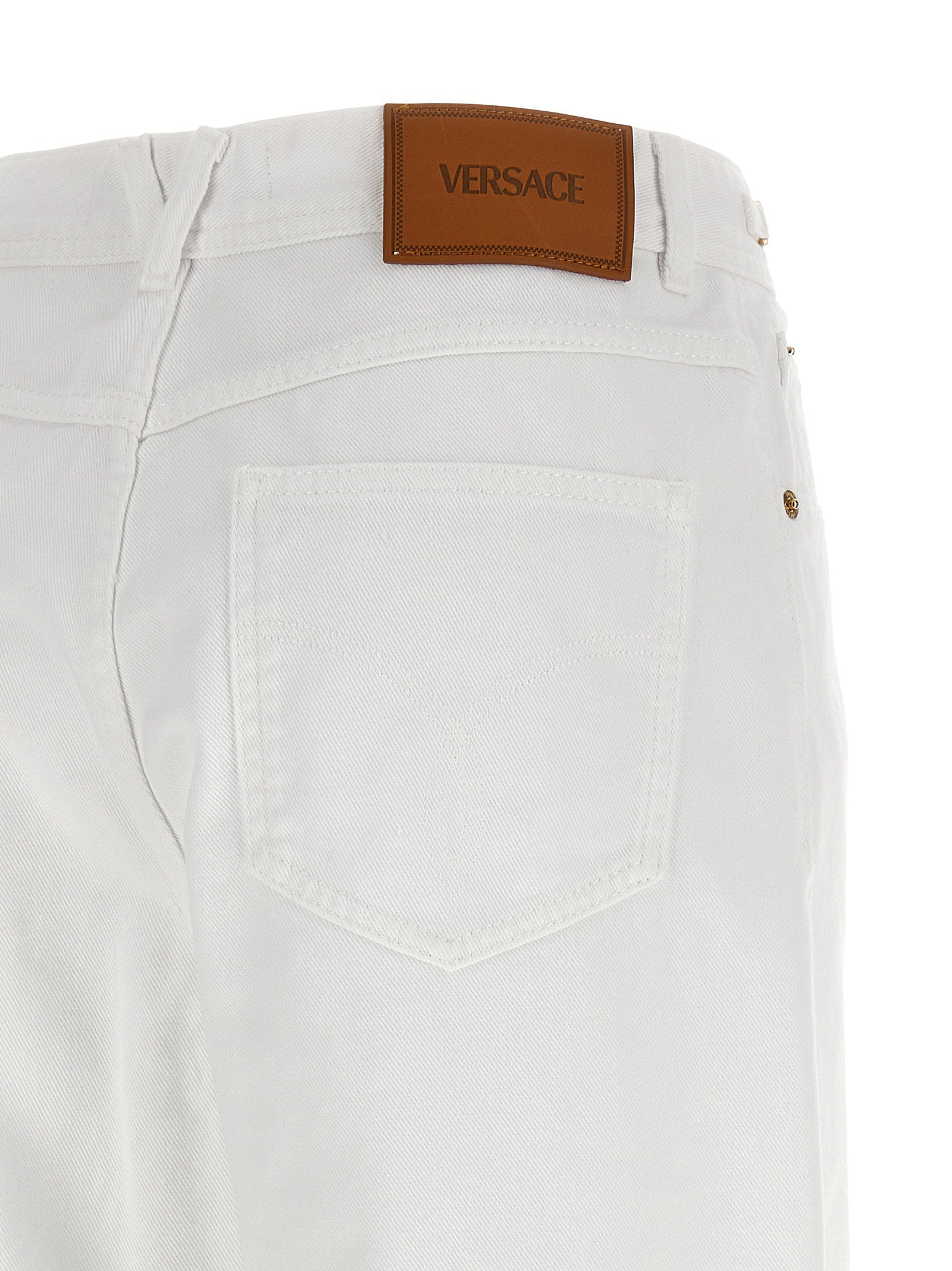 Versace Medusa 95 Jeans White