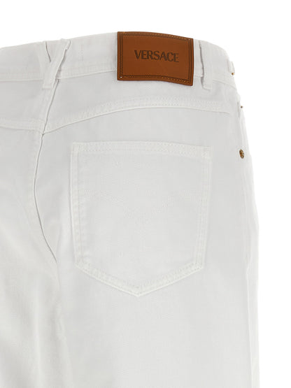 Versace Medusa 95 Jeans White