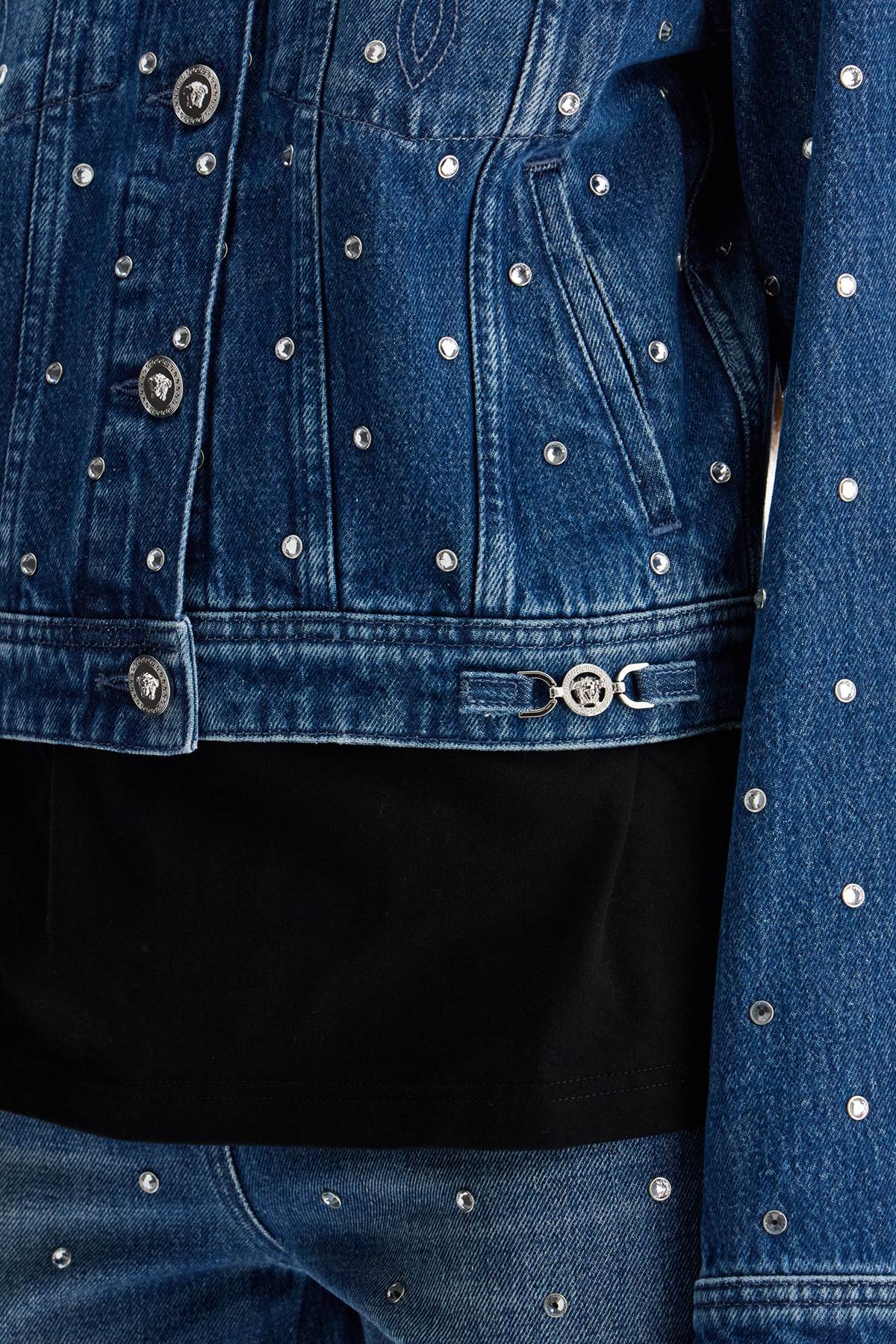 Starry sky denim jacket