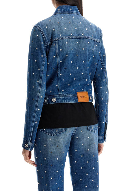 Starry sky denim jacket