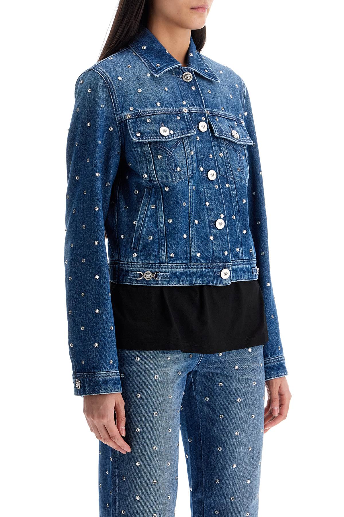 Starry sky denim jacket