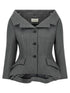 Magda Butrym 02 Blazer Gray