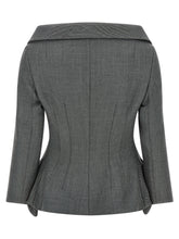Magda Butrym 02 Blazer Gray