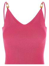 Versace Safety Pin Top Fuchsia