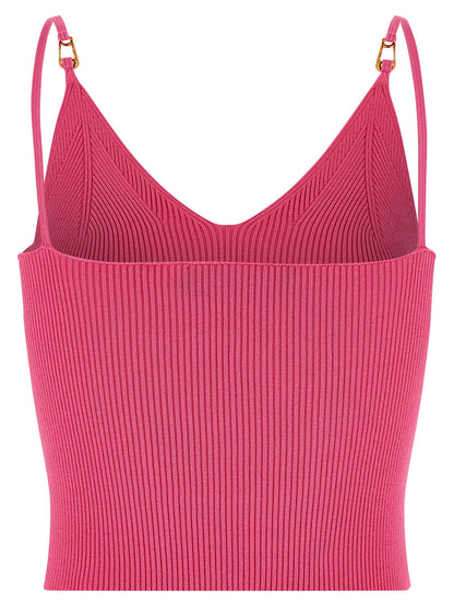 Versace Safety Pin Top Fuchsia