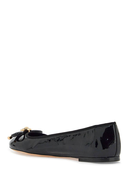 Opera bow ballet flats