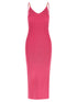 Versace Knit Dress Fuchsia