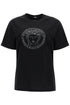 Versace medusa embroidered t-shirt