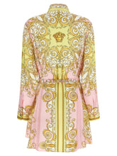 Versace Spring Barocco Dress Multicolor