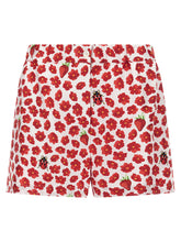 Versace Strawberry Garden Shorts Multicolor