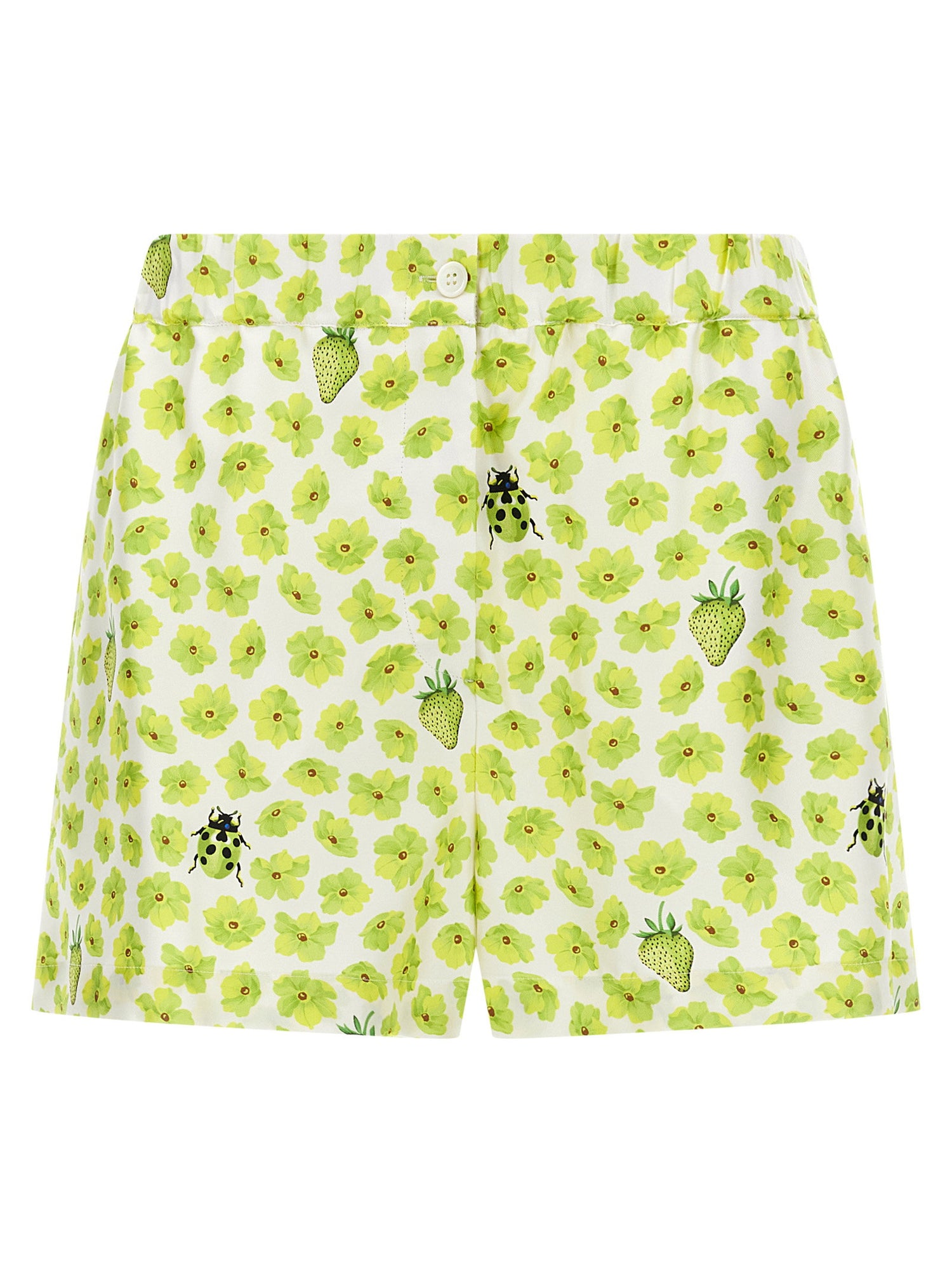 Versace Strawberry Garden Shorts Multicolor