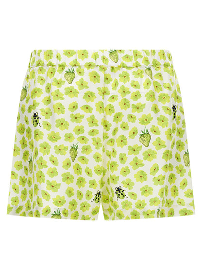 Versace Strawberry Garden Shorts Multicolor