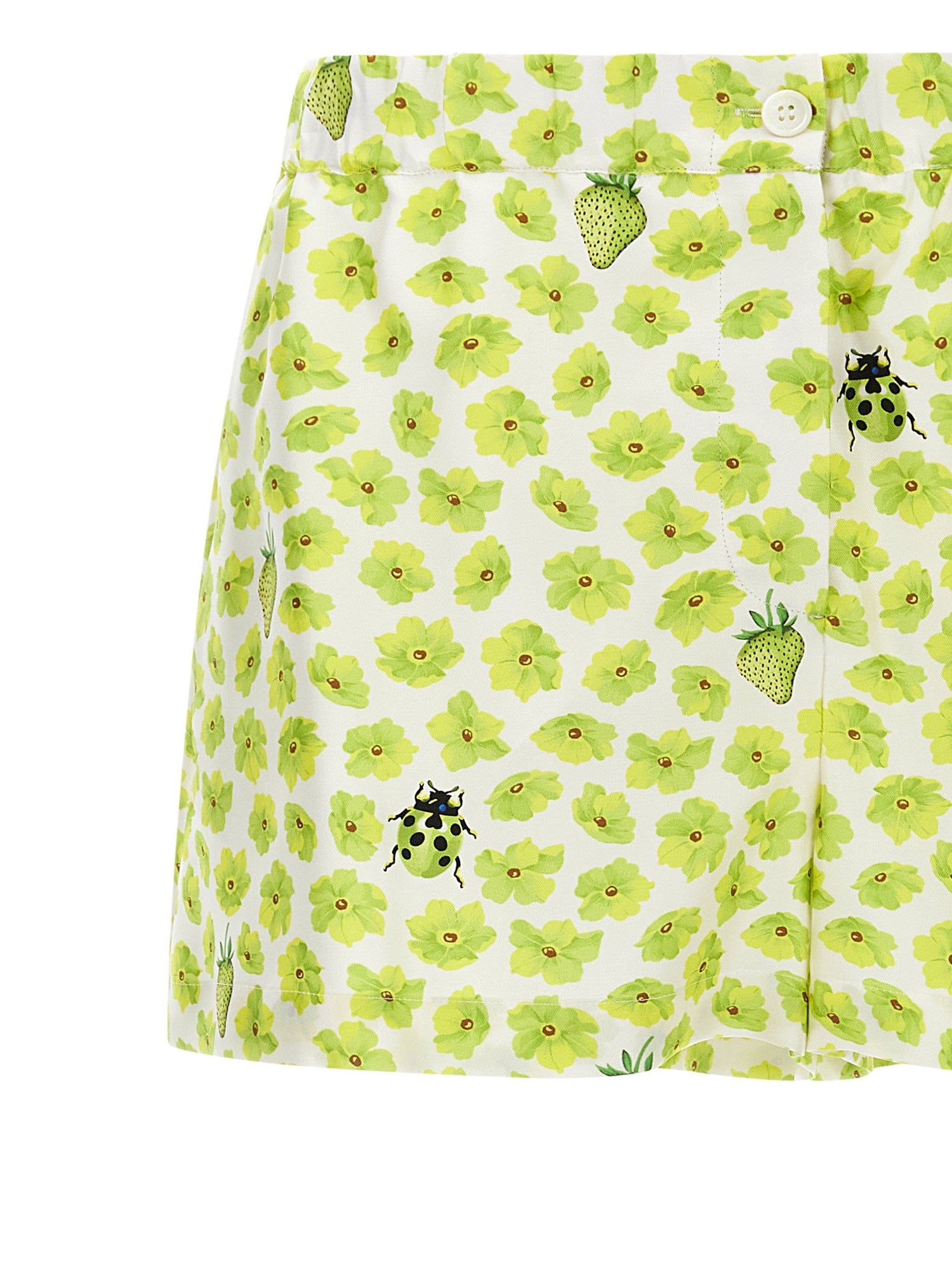 Versace Strawberry Garden Shorts Multicolor