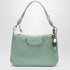 Longchamp Celadon Le Pliage Xtra Leather Hobo Bag Light Blue