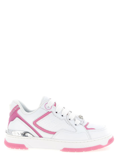 Versace Biggie Basket Sneakers Pink