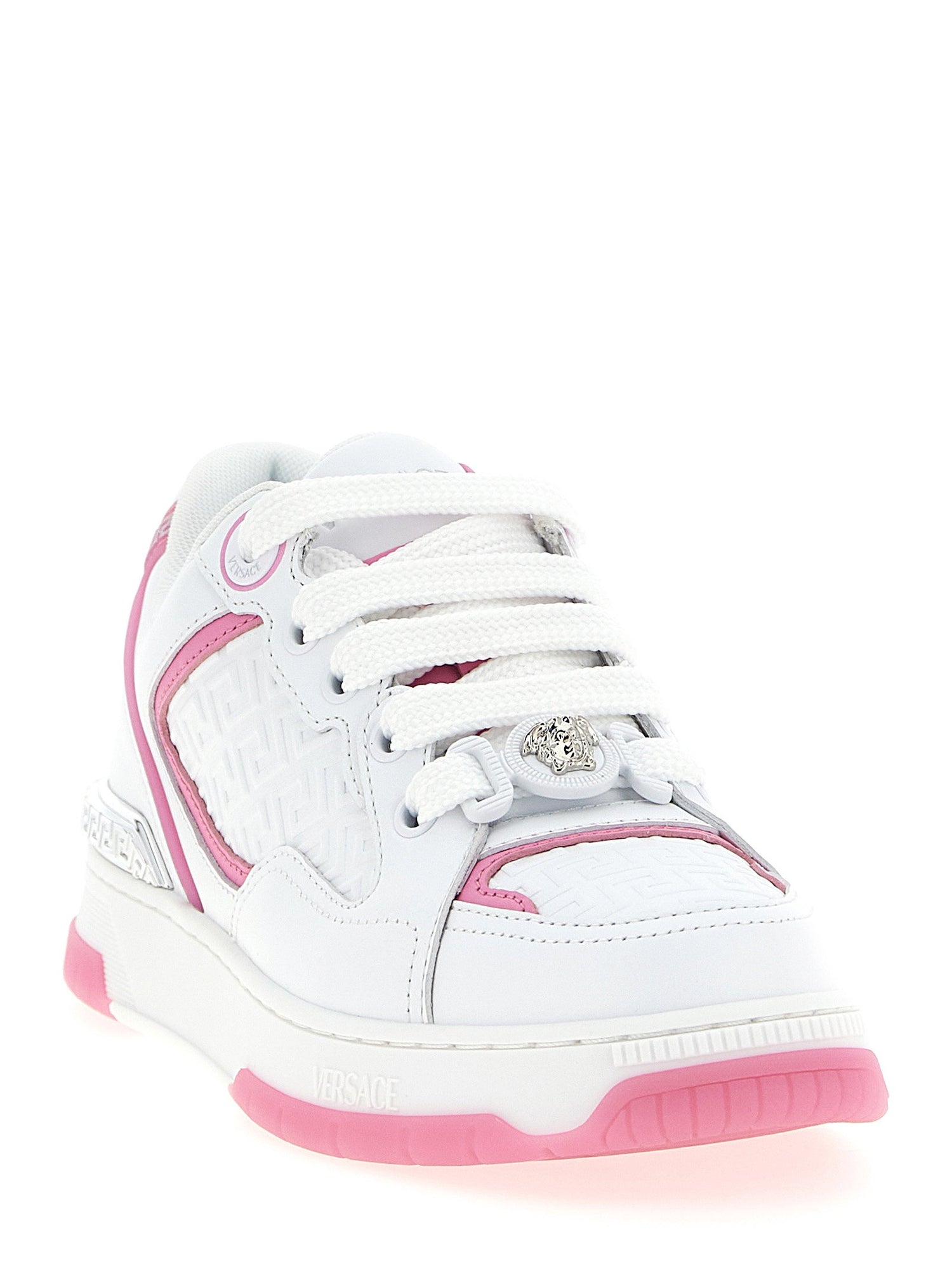 Versace Biggie Basket Sneakers Pink