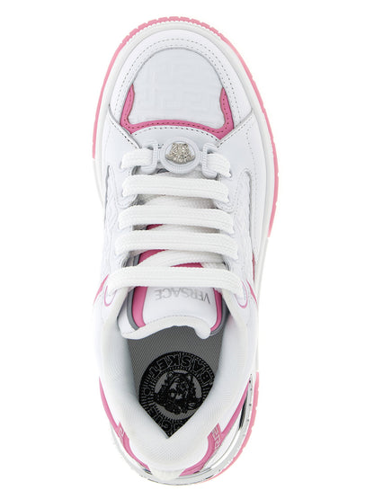 Versace Biggie Basket Sneakers Pink