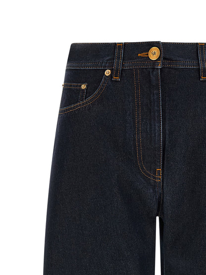 Versace Soft Wash Jeans Blue